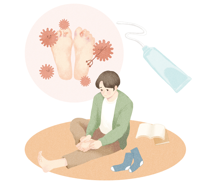 [건강소식 4월호]통풍이 중요! 습할수록 감염성 높은 무좀